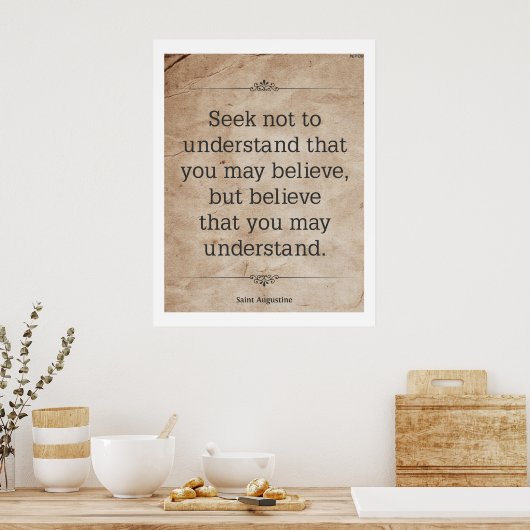 Poster St Augustine #4 (Cuisine)