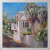 Poster St Augustine Aviles Street Floride (Devant)