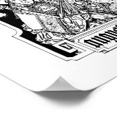 Poster St. Augustine de Hippo 8" x 10" Imprimer (Coin)