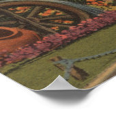 Poster St. Augustine, FL - Fontaine de l'entrée jeunesse (Coin)