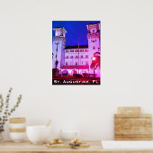 Poster St. Augustine, FL - Hotel Alcazar (Cuisine)