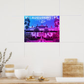 Poster St Augustine, FL - Hôtel Ponce de Leon (Cuisine)