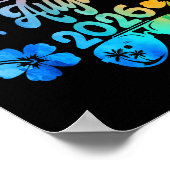 Poster St. Augustine Florida 2026 Vacation Tie Dye Summer (Coin)