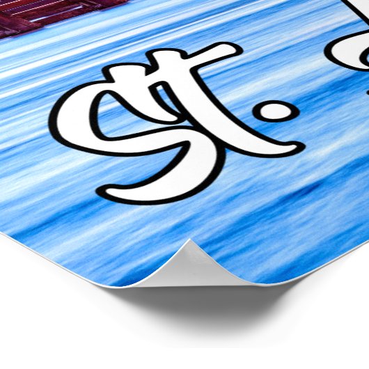 Poster St. Augustine, Floride, USA (Coin)