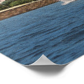 Poster St. Augustine, Floride - Vue de la victoire (Coin)