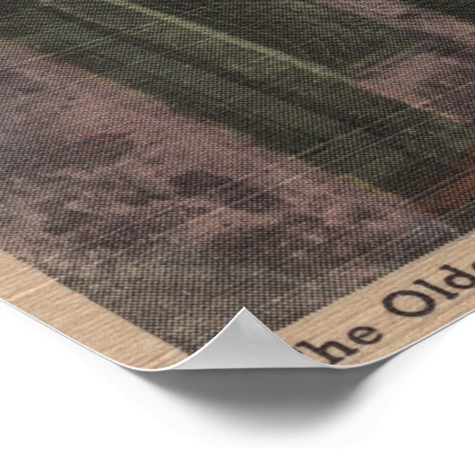 Poster St. Augustine, Floride - Vue sur St. George St. (Coin)