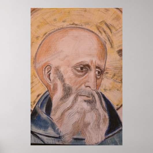 Poster St. Benoît de Nursie (Devant)