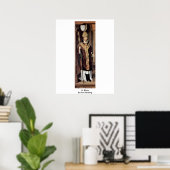 Poster St. Blaise Par Hans Memling (Bureau à domicile)