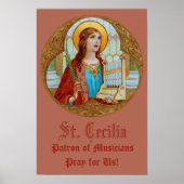 Poster St. Cecilia de Rome (BK 003) (Devant)