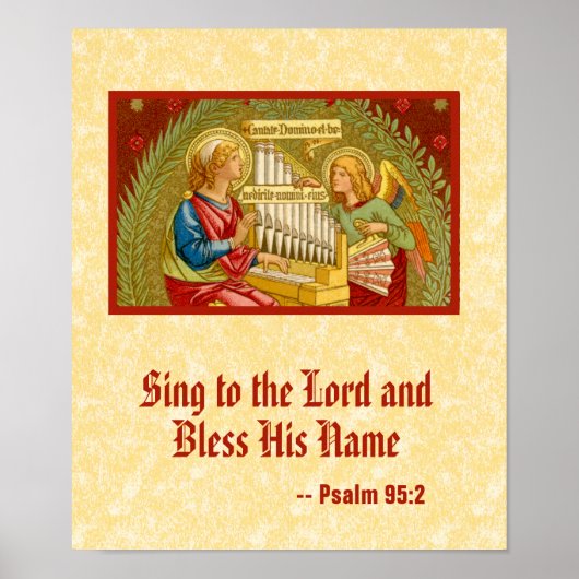 Poster St. Cecilia of Rome (SNV 36) (Devant)