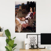 Poster St Cecilia - Waterhouse (Bureau à domicile)