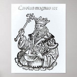 Poster St. Charles de "Liber Chronicarum"
