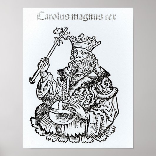 Poster St. Charles de "Liber Chronicarum" (Devant)