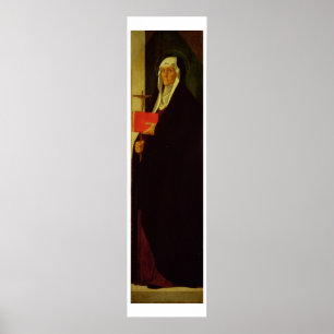 Poster St. Clare, c.1485-90 (tempera on panel)