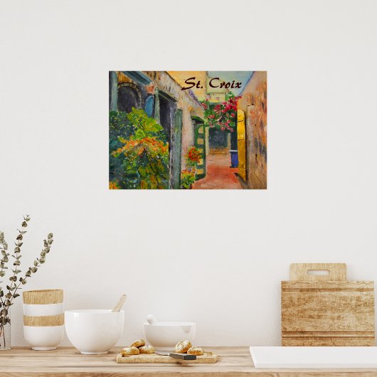 Poster St. Croix Alley (Cuisine)