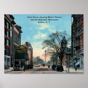 Poster St de cour, le théâtre de la bassie, Buffalo, cru