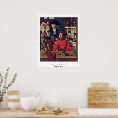 Poster St.Eligius Dans Son Atelier Par Pierre Christ (Cuisine)