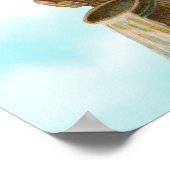 Poster St. Florian avec seau (Ciel clair; M 019) (Coin)