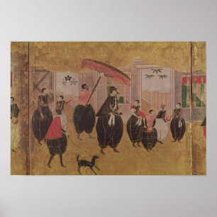 Poster St. Francis Xavier et son entourage