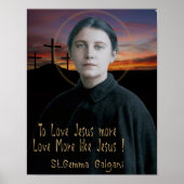 Poster St. Gemma Galgani (Devant)