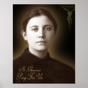 Poster St Gemma Galgani,