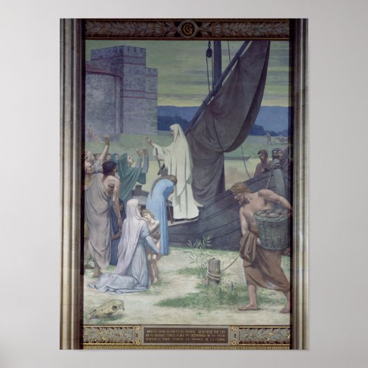 Poster St. Genevieve Approvisionnement (Devant)