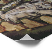 Poster St. Genevieve Surveiller son troupeau (Coin)