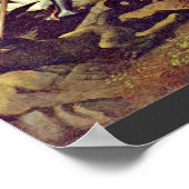 Poster St. George Combattant Le Dragon Par Raffael (Coin)