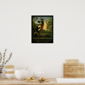 Poster St. George Combattre le dragon par Raphaell (Cuisine)