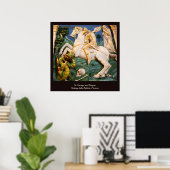 Poster St. George, Dragon et Princesse (Bureau à domicile)