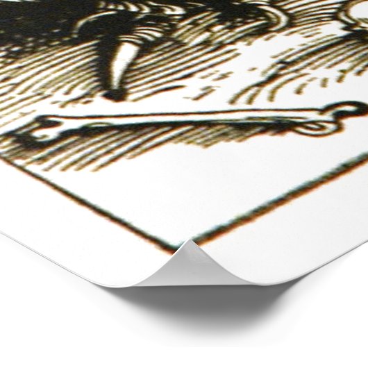 POSTER ST GEORGE ET DRAGON (Coin)