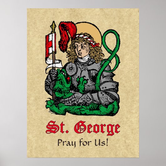 Poster St. George et le Dragon (Nuremberg) (Devant)
