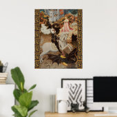 Poster St. George et le Dragon par Bernat Martorell (Bureau à domicile)