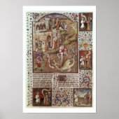 Poster St George tuant des dragons (Devant)