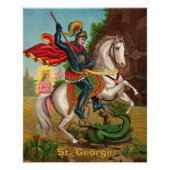 Poster St. Georges sauve la princesse (Devant)