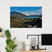 Poster St. Gilgen et Wolfgangsee (Bureau à domicile)