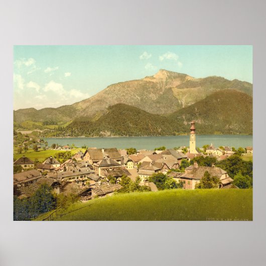 Poster St Gilgen I en Autriche (Devant)