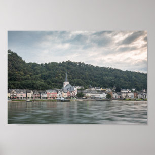Poster St. Goar am Rhein Deutschland