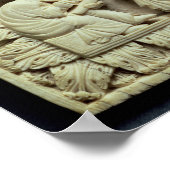 Poster St. Gregory écrit avec des scribes ci-dessous (Coin)