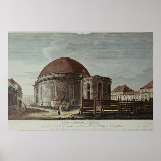 Poster St. Hedwig, Cathédrale, Berlin (Devant)