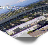 Poster St. Helens & Fremont Bridge (Hoek)