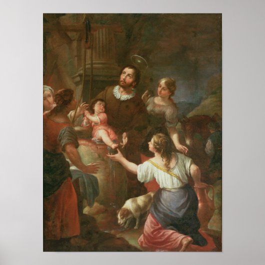 Poster St. Isidore et le miracle du puits (Devant)