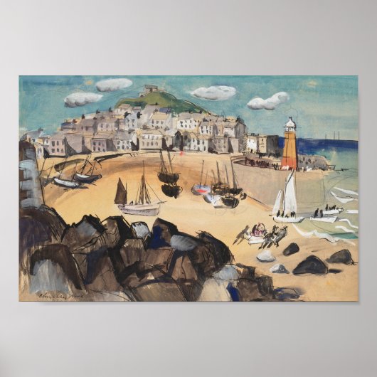 Poster St. Ives | Christopher Wood (Devant)