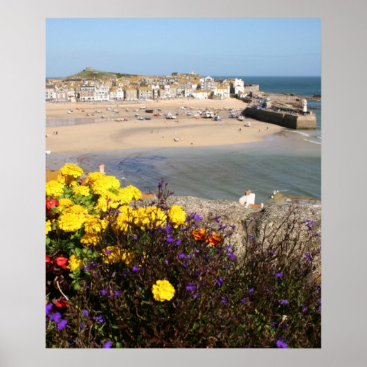 Poster St Ives Cornwall (Devant)