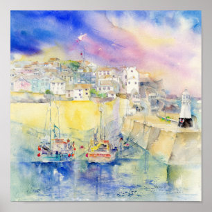 Poster St Ives les Cornouailles R-U
