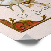 Poster St. Jeanne d'Arc brûlé à l'emprise (BF 01) (Coin)