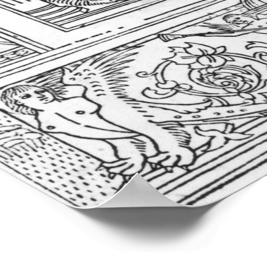 Poster St. Jérôme dans son étude (Coin)