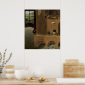 Poster St. Jérôme dans son étude, c.1475 (Cuisine)