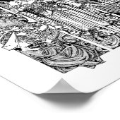 Poster St. Joan avec Sts. Louise et Francis de Sales (Coin)