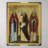 Poster St. John Climacus Saint Jean de Damas (Devant)
